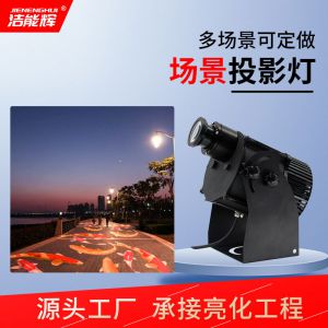 飞鸟 动态鱼场景投影灯